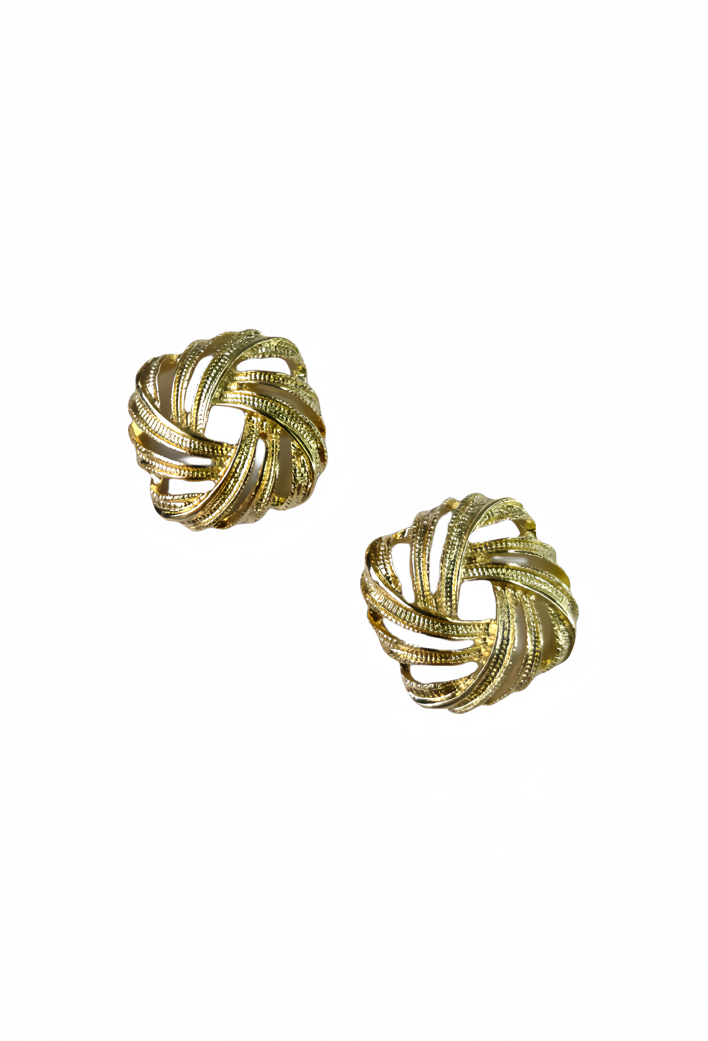 Golden Designer Earrings Set