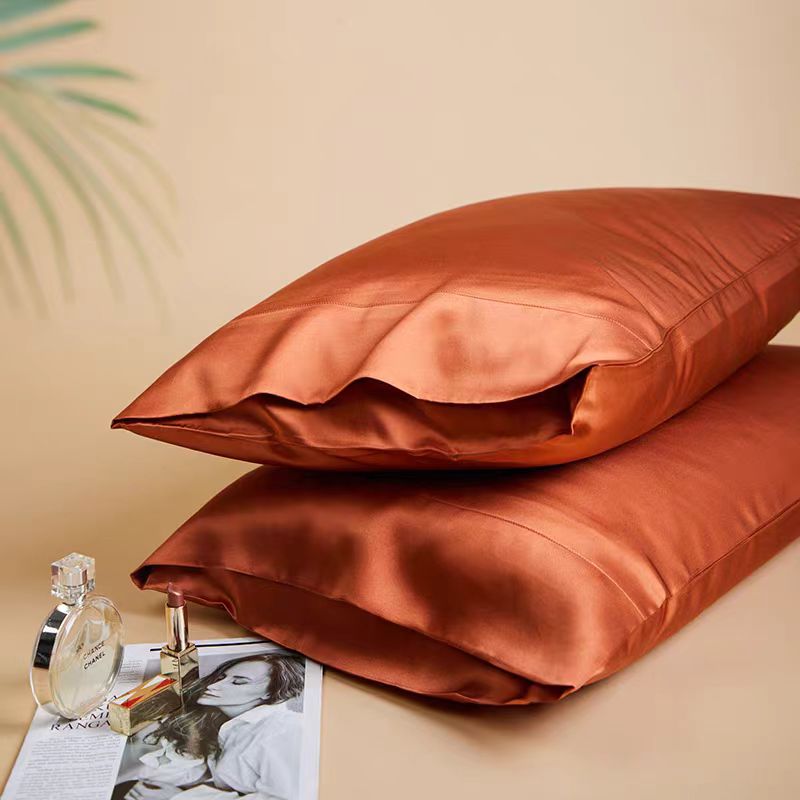 18 Colors Double Sided Silk Pillowcase