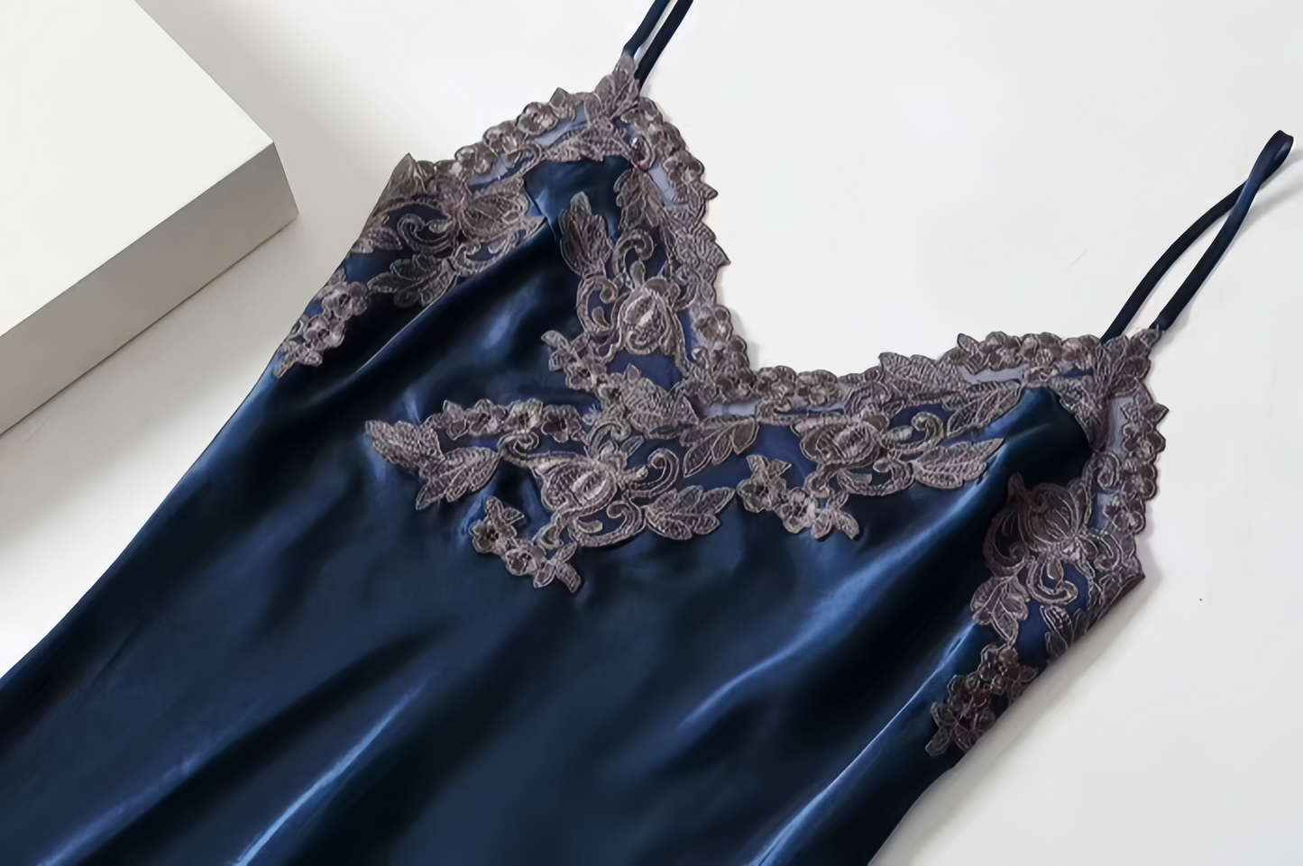 Handcrafted Lace Embroidered Nightdress