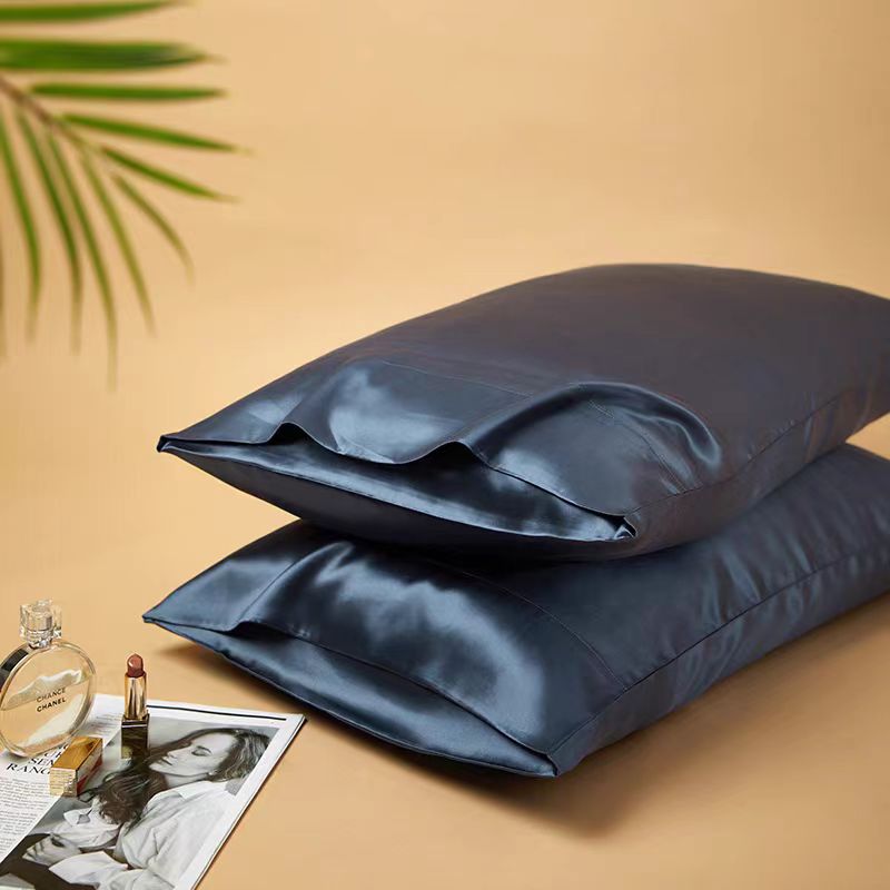 18 Colors Double Sided Silk Pillowcase