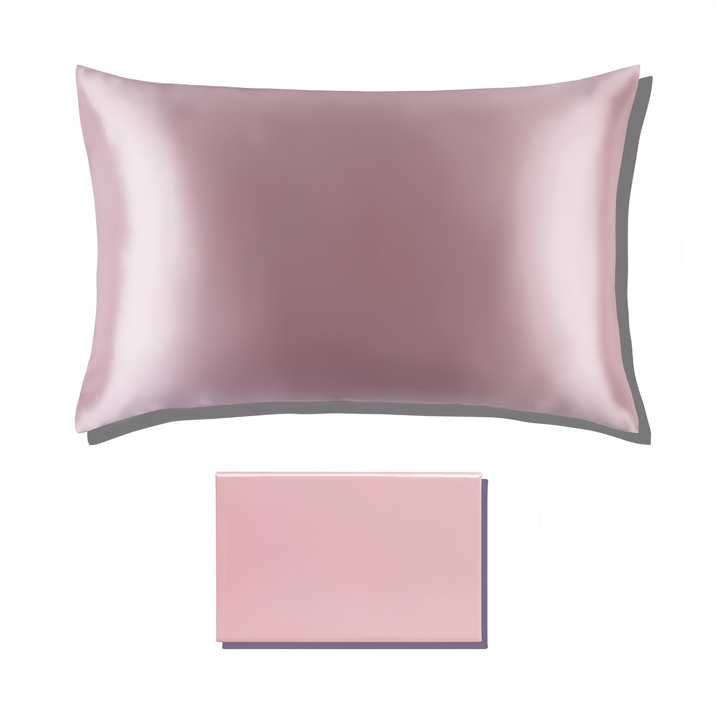 6 Colors Double Sided Silk Pillowcase