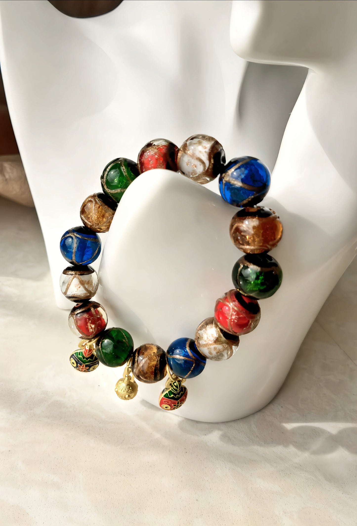 Auspicious Colored Glaze Bracelet - General Version (2024 Feng Shui Series)