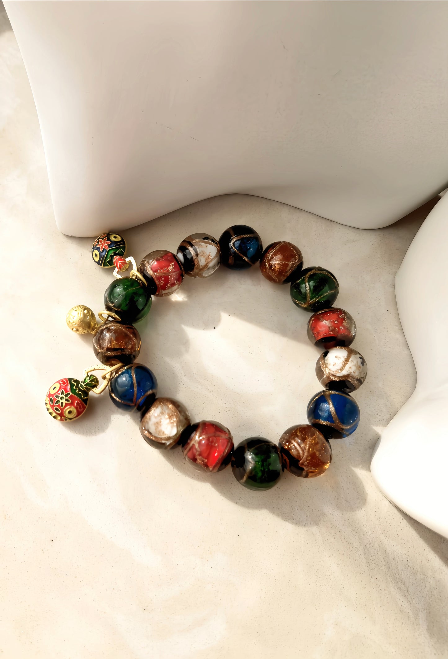 Auspicious Colored Glaze Bracelet - General Version (2024 Feng Shui Series)