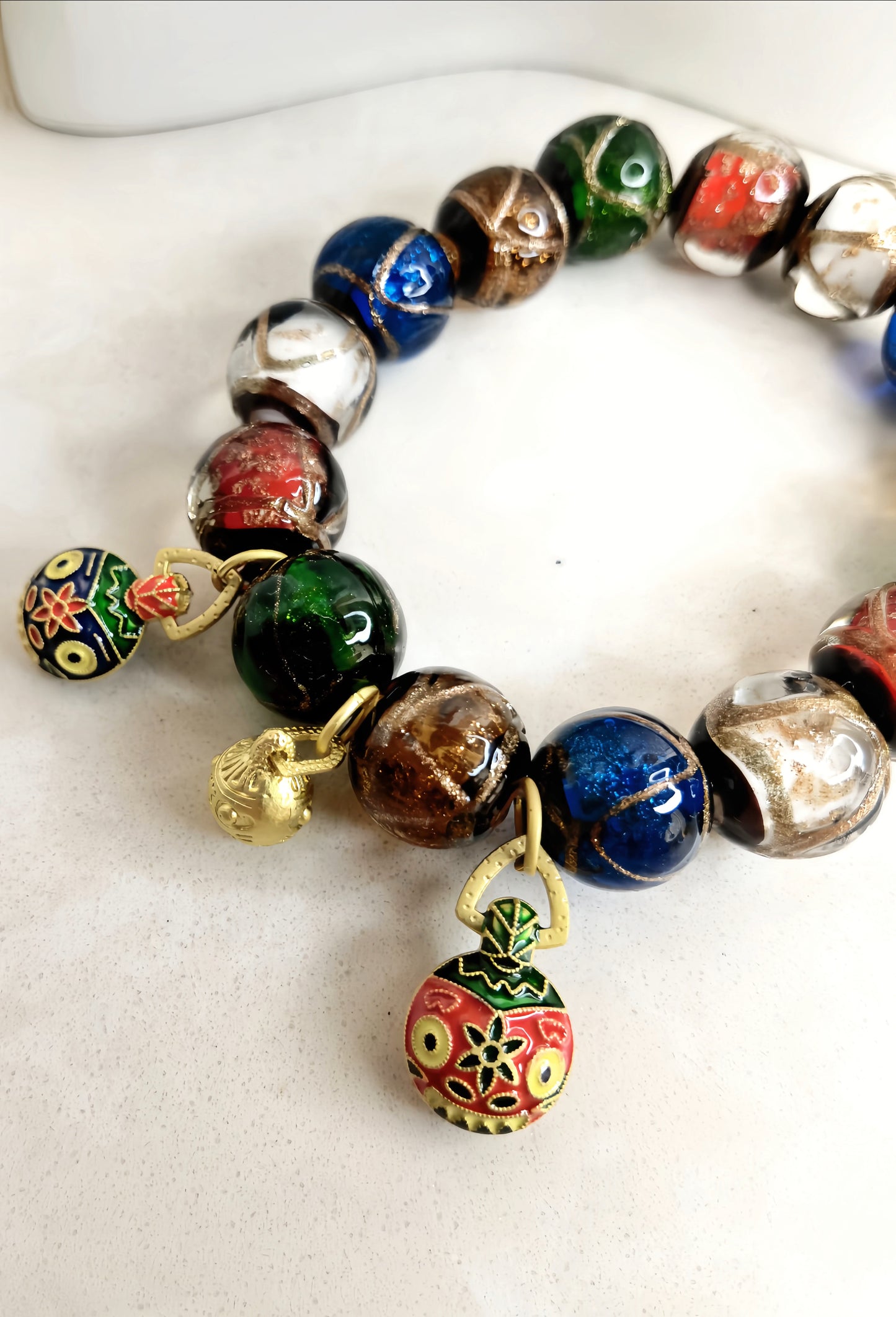 Auspicious Colored Glaze Bracelet - General Version (2024 Feng Shui Series)