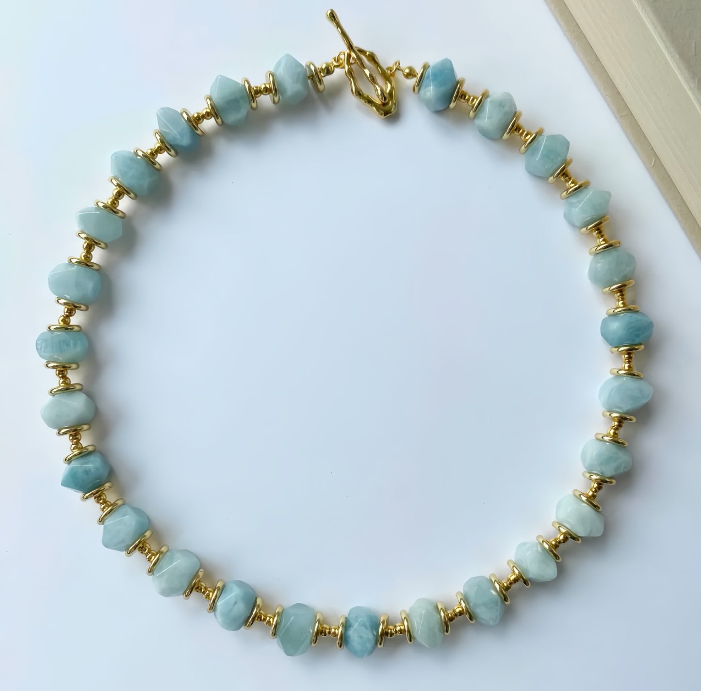 Blue Lake Natural Stone Necklace