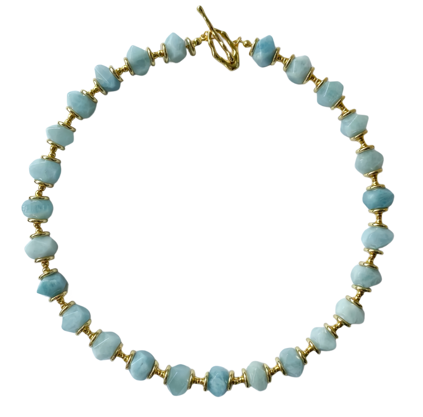 Blue Lake Natural Stone Necklace