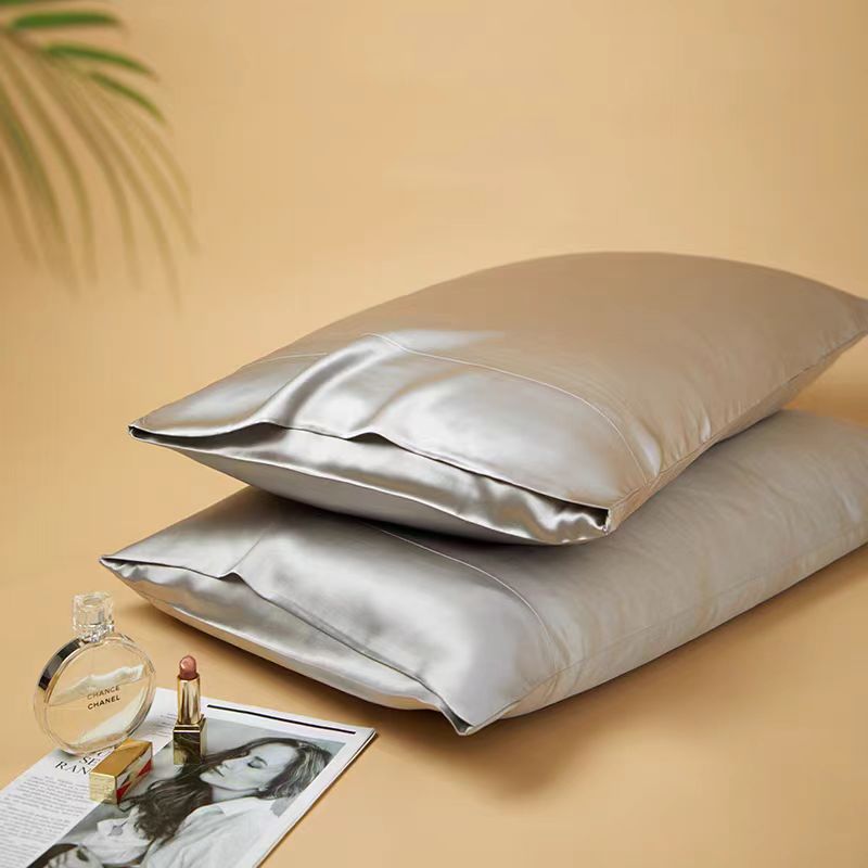 18 Colors Double Sided Silk Pillowcase