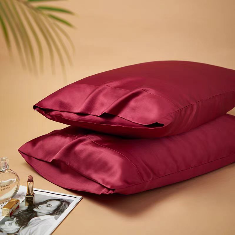 18 Colors Double Sided Silk Pillowcase