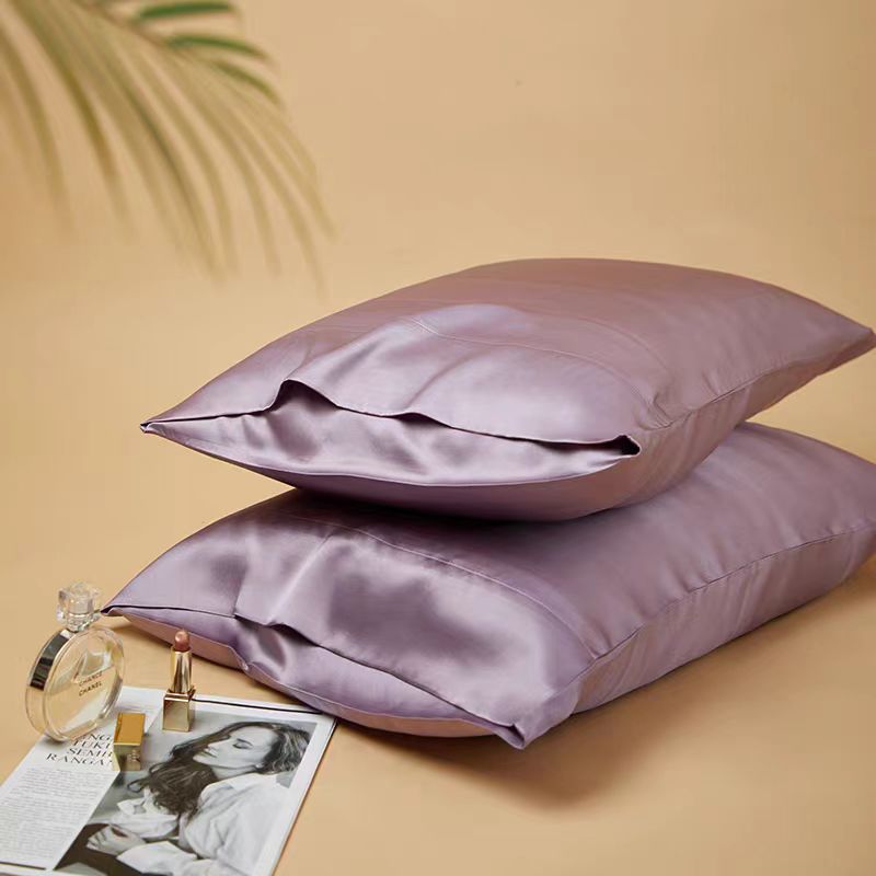 18 Colors Double Sided Silk Pillowcase