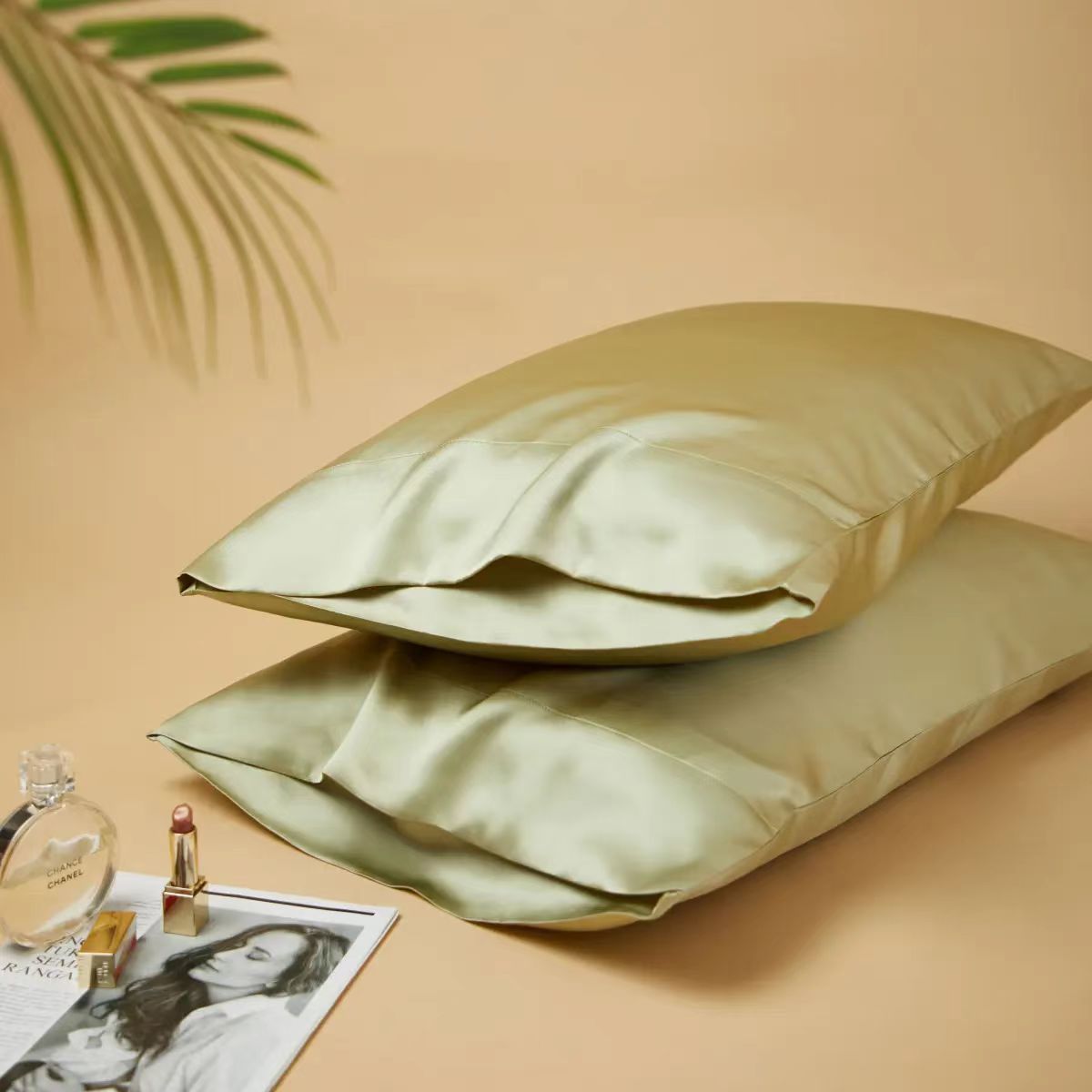 18 Colors Double Sided Silk Pillowcase